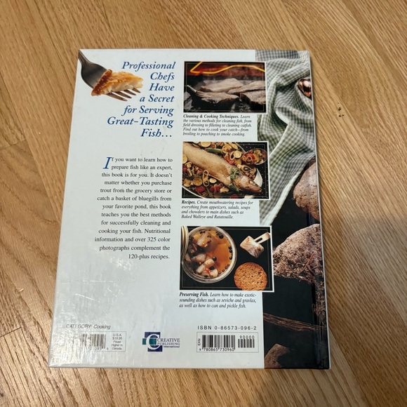 The Freshwater Angler The New Cleaning and Cooking Fish Cookbook 1999 Hardcover - Picture 3 of 3